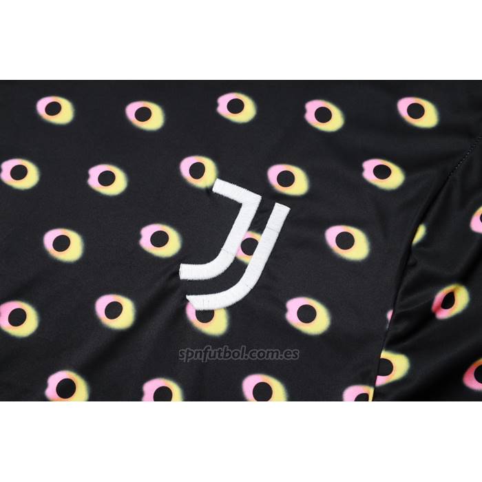 Chandal del Juventus Manga Corta 2024-2025 Negro - Pantalon Corto